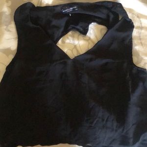 BRANDY MELVILLE BLACK HEART TANK